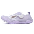 thumbnail image 5 of Girls Shoes,Sneakers Kids Boys Sports Outdoor Casual Breathable Lightweight Walking,Boys Sneakers,Purple,12-13 Years, 5 of 6