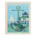 thumbnail image 2 of Northern Neck, Virigina, Woodblock (1000 Piece Puzzle, Size 19x27, Challenging Jigsaw Puzzle for Adults and Family, Made in USA), 2 of 4