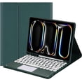 thumbnail image 1 of Funda con teclado táctil para iPad Pro de 11 pulgadas 2024 (5.a generación) con portalápices - Teclado Bluetooth táctil magnéticamente desmontable, 1 of 7