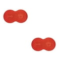thumbnail image 1 of VONKY Durable And Long-lasting Cat Rug Cute And Practical Pet Mat Variety Of Styles Red 2Set, 1 of 6