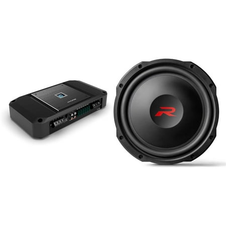 Alpine RS-W12D2 12" Shallow R-Series Sub w/ R2-A150M Mono Amp Bundle