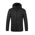 thumbnail image 5 of Wutalume Unisex Heated Hoodie with Warming Technology, Electric Heated Jacket for Men and Women, USB Powered with Multiple Heat Settings,Black L, 5 of 6