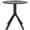 Black, variant on Safavieh Core Outdoor Aluminum/Plastic Wicker Round Bistro Table, Black