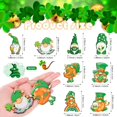 thumbnail image 4 of Adorno de árbol, decoraciones de madera para el Día de San Patricio, colgante de la suerte, adorno de árbol, adorno de recuerdo de fiesta en casa irlandesa, 4 of 5