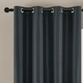 thumbnail image 2 of 1 Panel Blackout Curtains, Solid Grommet Top Window Treatment Curtains, 39x78 inches, 2 of 5