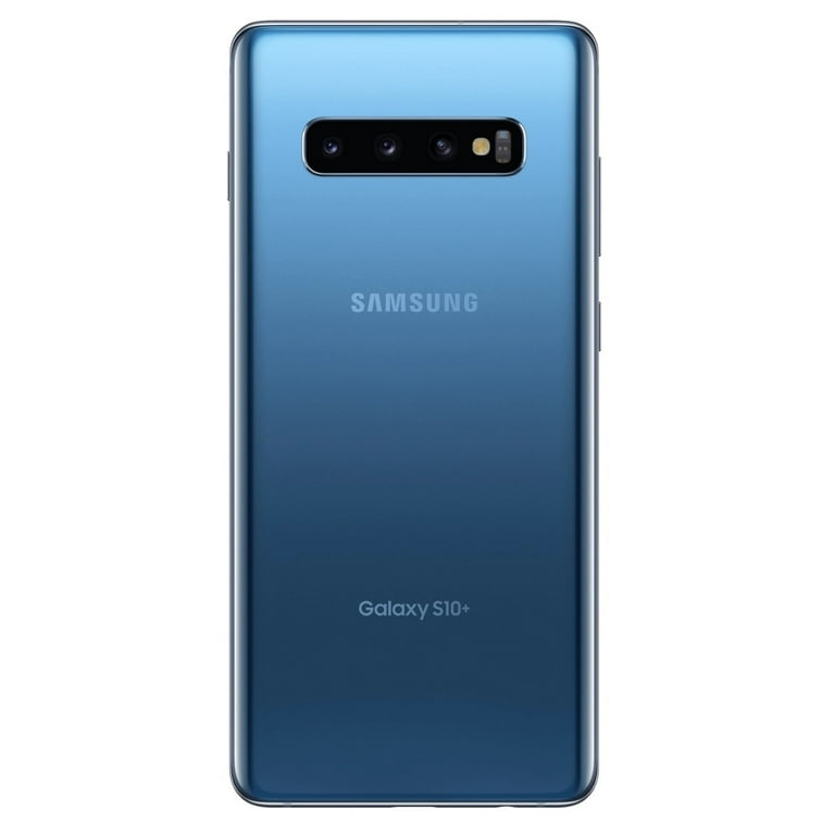 Samsung Galaxy S10 Plus, 128GB, Prism Blue, Refurbished, Unlocked