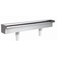 thumbnail image 2 of QinaQin Pool Fountain Waterfall Spillway, Stainless Steel Pond Fountain with Multi-Color LED Light for Outdoor Pools, 2 of 7