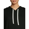 thumbnail image 5 of Time and Tru Women's Maternity Peplum Hoodie, 5 of 6