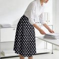 thumbnail image 4 of Jane Wardrobe Elastic High Waist Polka Dot A-Line Midi Skirt Women Stretch Flowy Vacation Casual Long Skirt 1PC XS-XXL Plus Size Friendly, 4 of 6