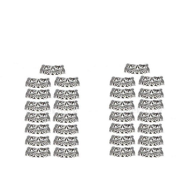 Paquete de 30 brazaletes de , anillos para trenzar el cabello, joyas, brazaletes para el cabello