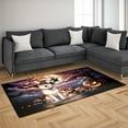 thumbnail image 3 of Spooky Halloween Night Witch Shiba Inu Glowing Pumpkins Indoor Rug Shibas Dog Lovers Gifts Idea Carpet Living Bed Room Sofa Home Decor - 12015, 3 of 5