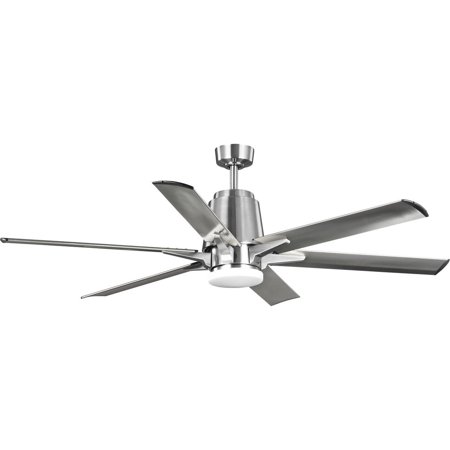 

Progress Lighting Arlo 60 Arlo 60 6 Blade Led Indoor Ceiling Fan - Nickel