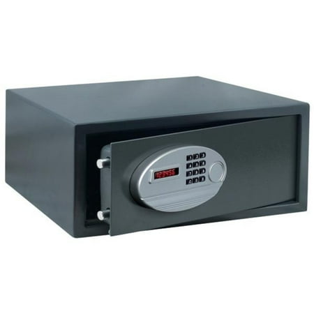Lockstate 1.062 cu. ft. Large Hotel/Laptop Safe with Electronic Lock, LS-35EPL Grey
