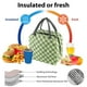 thumbnail image 5 of Almuerzo Refrigerador Organizador para Mujeres Hombres Checke Viajes Picnic Rojo, 5 of 9