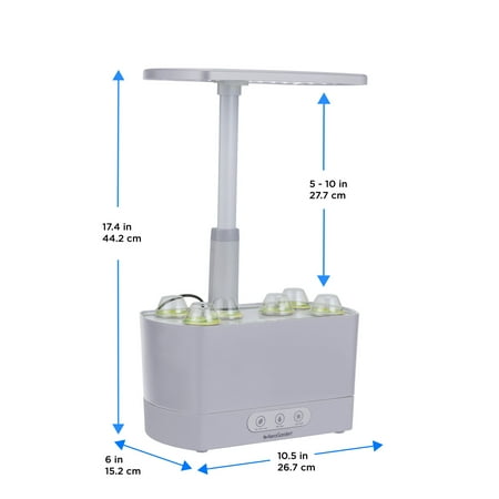 Photo 1 of  Indoor Garden with LED Grow Light, Cool Gray