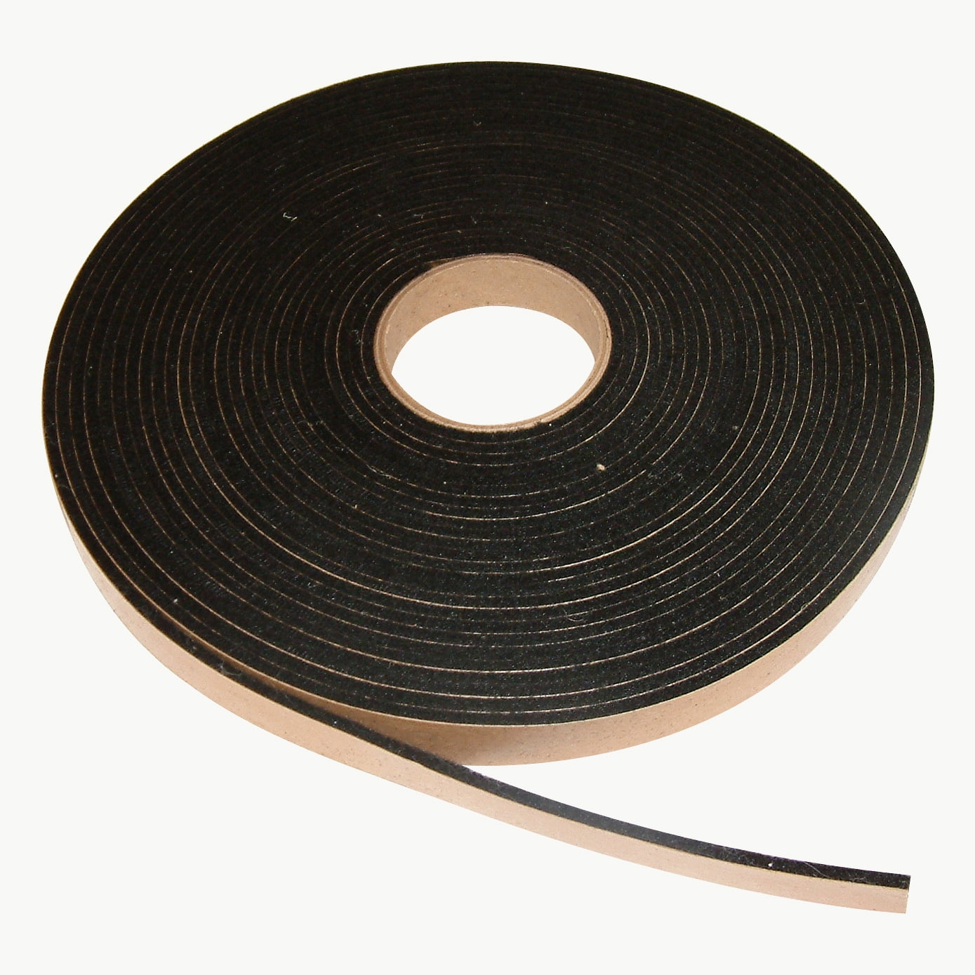 JVCC FELT09 Polyester Felt Tape 1 in x 50 ft. (4mm thickness, Black