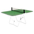 thumbnail image 1 of Butterfly Family Mini Ping Pong Table | 1 Piece Portable Ping Pong Table for Tailgating Games | 2ft Height | Great Ping Pong Table for Small Kids | Adjust Angles for Slower Play, Green (TFAMGN), 1 of 5