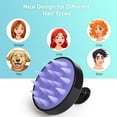 Hair Scalp Massager, Heeta Shampoo Brush with Soft Silicone Head