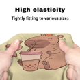 thumbnail image 7 of HELLHERO Capybaras Seat Back Cover Seat & Back Cover and Machine Washable for Streets and Neighborhoods, 7 of 7
