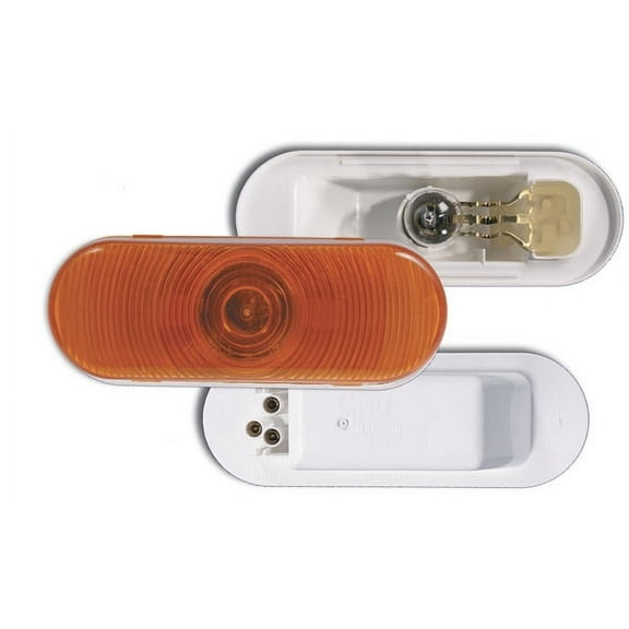 Grote 52893 - Turn Lamp, Yellow, Oval Lamp Torsion Mount III