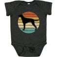 thumbnail image 3 of Inktastic Vizsla Dog Retro Sunset Boys or Girls Baby Bodysuit, 3 of 5