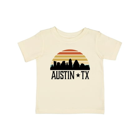 

Inktastic Austin Texas Skyline Vintage Gift Baby Boy or Baby Girl T-Shirt