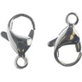 thumbnail image 2 of John Bead Stainless Steel Lobster Clasp 8/Pkg-13x8mm, 2 of 3