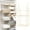 Beige 4, variant on Hearthoom Foldable Hanging Closet Shelves, Garment Rack Storage Organizer, Space Saving, Suitable For Wardrobe And Clothes Management