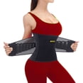thumbnail image 1 of Cinturón de soporte lumbar BOKIC para hombres y mujeres, soporte lumbar para dolor lumbar, camilla para aliviar el dolor lumbar, escoliosis, ciática, hernia discal, protección de cintura para entrenam, 1 of 5