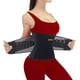 thumbnail image 1 of BOKIC - Faja lumbar para mujer y hombre, cinturón de soporte lumbar para aliviar el dolor lumbar, con 8 huesos de refuerzo, para escoliosis, ciática y hernia de disco (talla 04, negro-S), 1 of 5