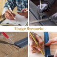 thumbnail image 3 of Juego de lápices mecánicos para carpintería, herramientas para marcar grafitis, adecuados para trabajadores de la construcción, como se muestra, como se muestra, 3 of 5
