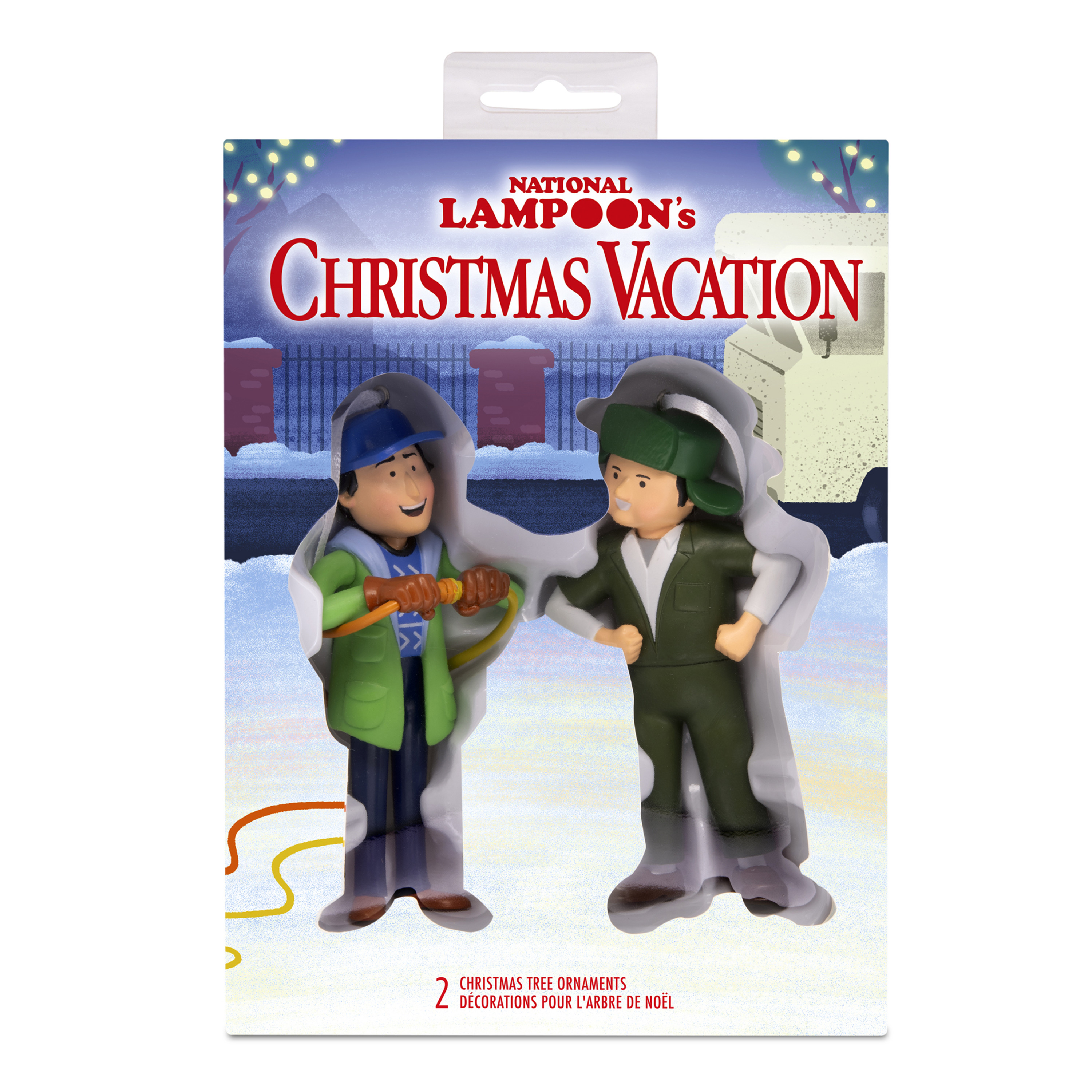 Hallmark Ornaments (Christmas Vacation Clark Eddie), Set of 2, 1 Count