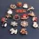 thumbnail image 2 of New Christmas Brooches Pins Cute Santa Snowman Claus Hat gloves Bells Socks Candy Enamel Pin Badges Brooch For Women Gift, 2 of 4