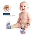 thumbnail image 3 of Baby Wrist Rattles Toy, Baby Wrist Rattles Toy Colorful Pattern Soft Early Educational Rattles Foot Finder Socks Set, 3 of 8