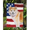 thumbnail image 3 of Carolines Treasures BB9678GF Shiba Inu Patriotic Garden Flag, 3 of 3