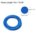 thumbnail image 2 of Uxcell 10mm OD 5 Meters 3/8PT Pneumatic PU Air Hose Pipe Kit with 12 Pack Quick Fittings, Blue, 2 of 6