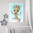thumbnail image 3 of Cuadros Decorativos 5D bricolaje completo taladro diamante pintura Groot bordado mosaico Kits (hg838) Wdftyju embutido en tela, 3 of 9