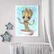 thumbnail image 3 of Cuadros Decorativos 5D bricolaje completo taladro diamante pintura Groot bordado mosaico Kits (hg838) Likrtyny embutido en tela, 3 of 9