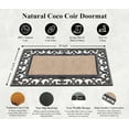 thumbnail image 3 of A1HC First Impression Classic Paisley Border Rubber Coir Door Mat for Outdoor Front Door Entrway Doormat 18 in. x 30 in., 3 of 6