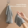 thumbnail image 6 of LYCAQL 100% Cotton Washcloths 4 Pack High-Quality Face and Body Cloth For Personal Use, Kitchen or Cleaning | 12x12 Inches | 400 GSM | Highrise, 6 of 7