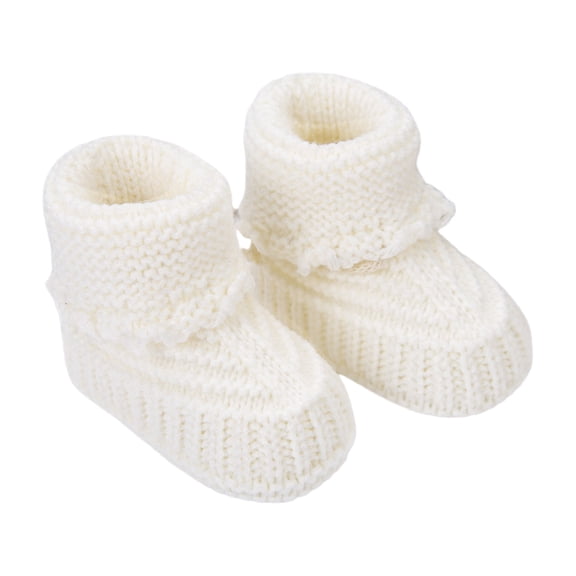 Soft Knit Baby Booties Comfortable First Walkers Warm & Soft Baby Booties Warm Toddler Booties for Newborns & Toddler