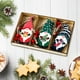 thumbnail image 1 of Decoración Navideña Suministros Navideños Accesorios Pintados Lindo Anciano Sin Rostro Pequeño Colgante Adorno Navideño Colgante de Madera, 1 of 7