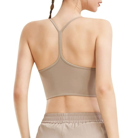 

Women Y Shaped Butterfly Back Running Sling Fitness Beauty Strap Chest Pad Sports Underwear Shockproof Ladies Bralette Fitness Everyday Lingerie