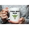 thumbnail image 3 of Funny Boss Coffee Mug, Yoda Best Boss Mug, Funny Mug for Boss, 11 Oz Novelty Coffee Mug/Cup, White, 3 of 4