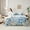 Blue Green, variant on jejeloiu Watercolor Jellyfish Twin Bedding Sets 7-Piece,Ocean Animal Bedding Comforter Set,Colorful Splashing Ink Sheet Sets For Boys Girls Kids,Microfiber Bedroom Decor Reversible