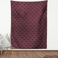 thumbnail image 4 of Ambesonne Floral Fabric by the Yard Upholstery, Ornate Victorian Garden, 10 Yards, Dark Brown Magenta, 4 of 5