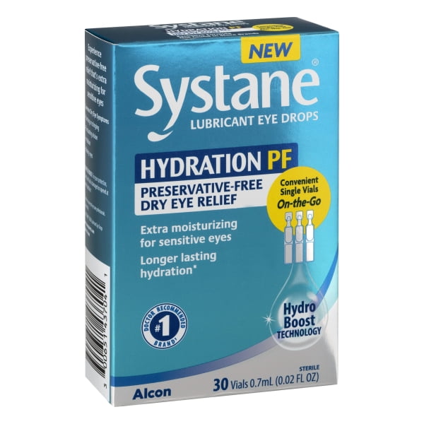 Systane Hydration PF Preservative Free Dry Eye Relief 30 Vials