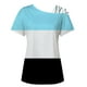 thumbnail image 3 of Camiseta sin tirantes con estampado de amor de manga corta y cuello redondo de verano para mujer Blusas OAVQHLG3B Store  lin121212, 3 of 4
