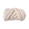 thumbnail image 3 of GUOOL Arm Knit Yarn for Quick Finger Weave Hand Knitting, 2.2lbs Velvet Washable Bulky Beige, 3 of 9