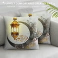 thumbnail image 3 of RUIYC Pillow Cove Cushion Cover Moon Printing Throw Pillow Covers Set Double Sided Pillow Covers Islamic Decor for Couch Sofa 1, 3 of 5